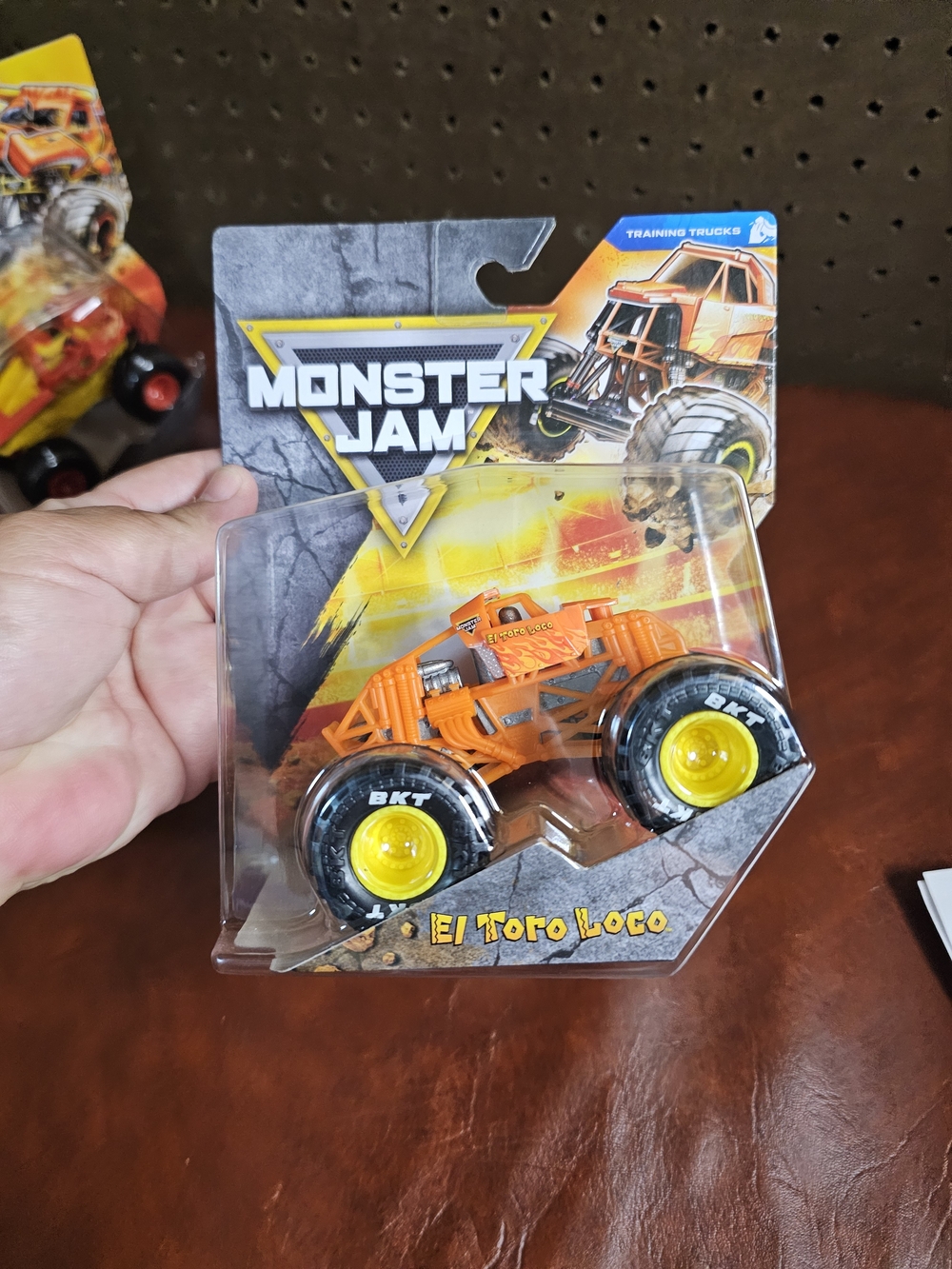 2025 Spin Master Monster Jam Series 43 El Toro Loco Training Truck Chase